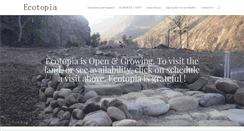 Desktop Screenshot of ojaiecotopia.com